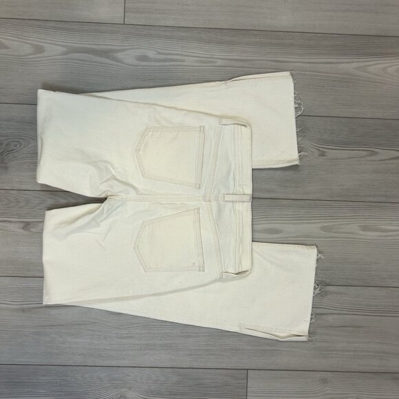 NWT Madewell Size 25 Kick Out Full-Length Jeans Vintage Canvas N0641 - Picture 10 of 16